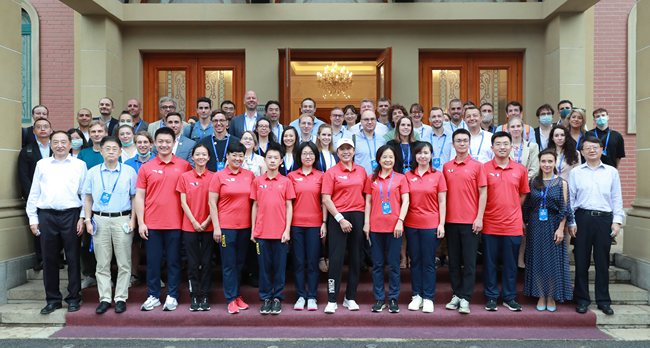 Mbi 50 përfaqësues evropianë në Kinë morën pjesë në këtë veprimtari/foto nga CMG